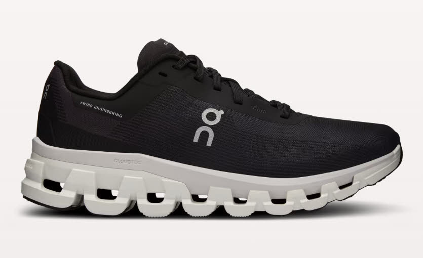 ON Cloudflow 4 Damen Laufschuhe Trainingsschuhe Workoutschuhe schwarz