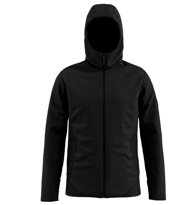 Salewa Fanes Sarner Light Hybrid Herren Strickjacke Kapuzenjacke schwarz