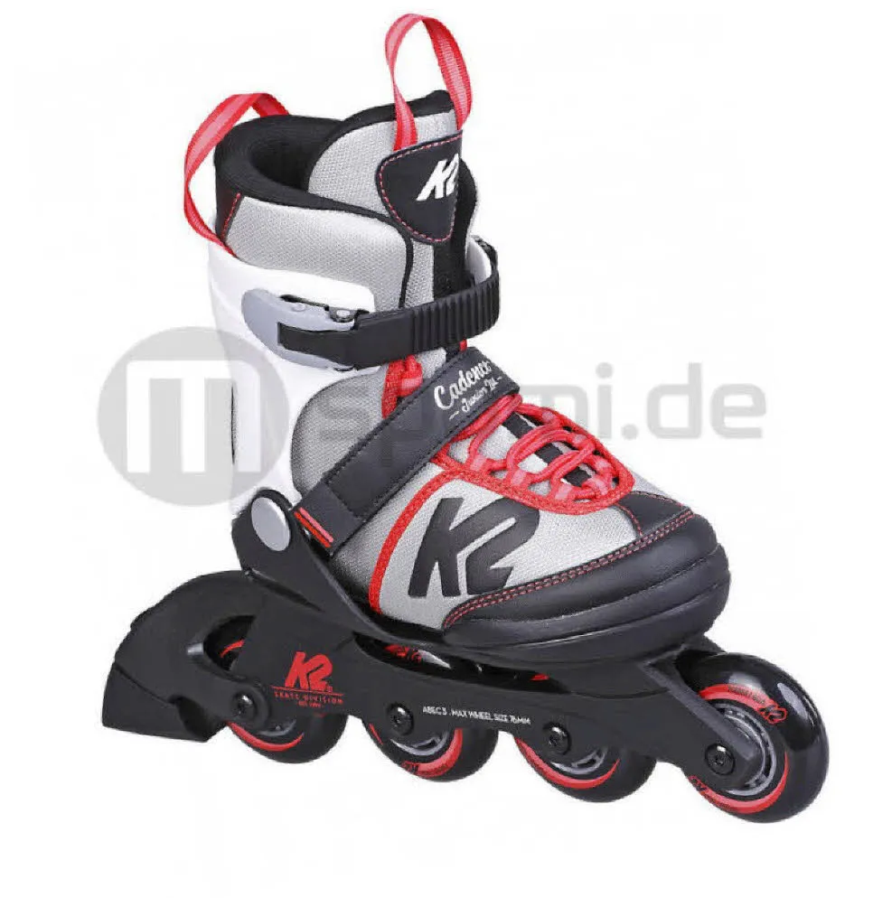 K2 Cadence JR Inlineskate Mädchen/Unisex verstellbar Größe 32-37 weiß/pink NEU