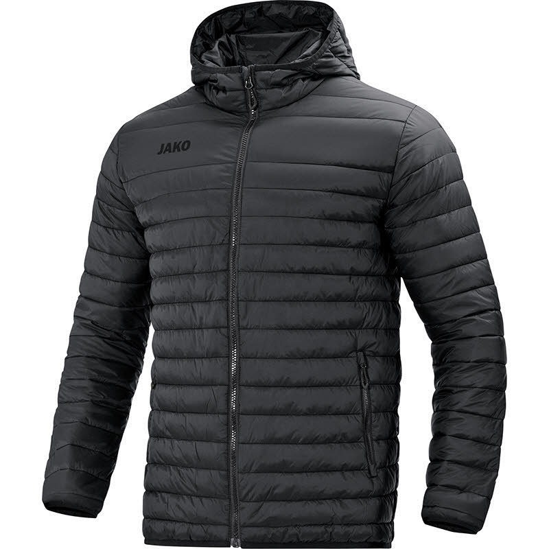 JAKO Steppjacke Daunenjacke Herren schwarz