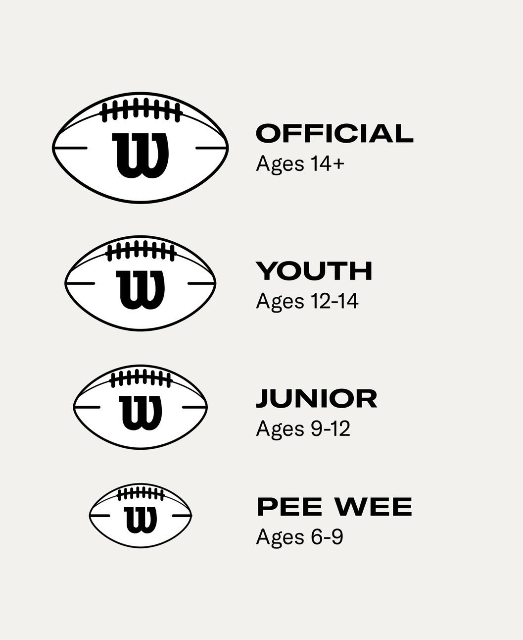Wilson The Duke NFL Football American Football braun