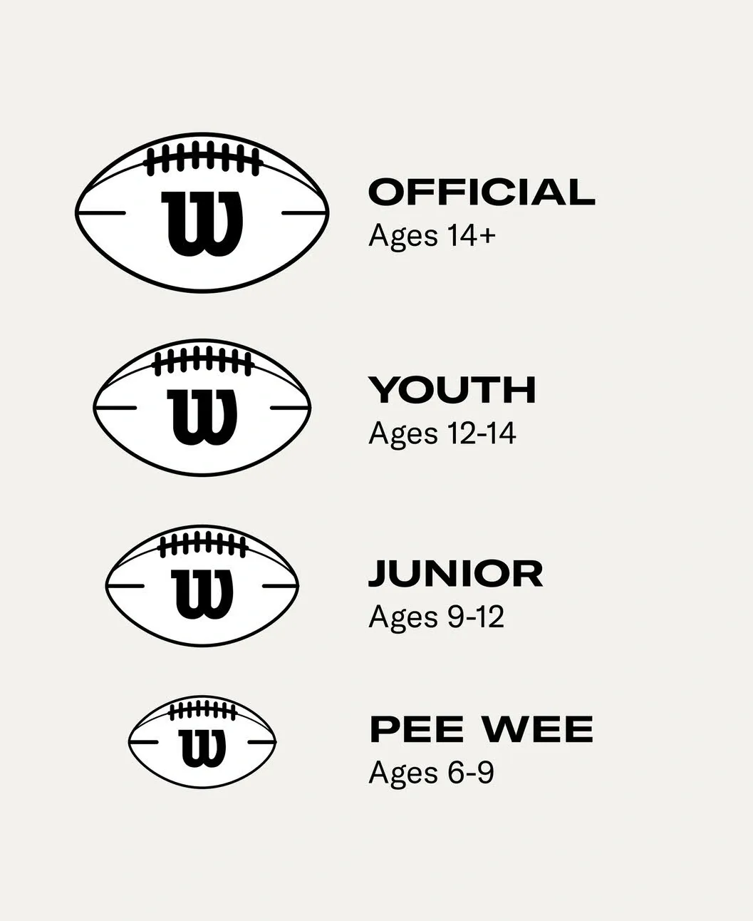 Wilson The Duke NFL Football American Football braun