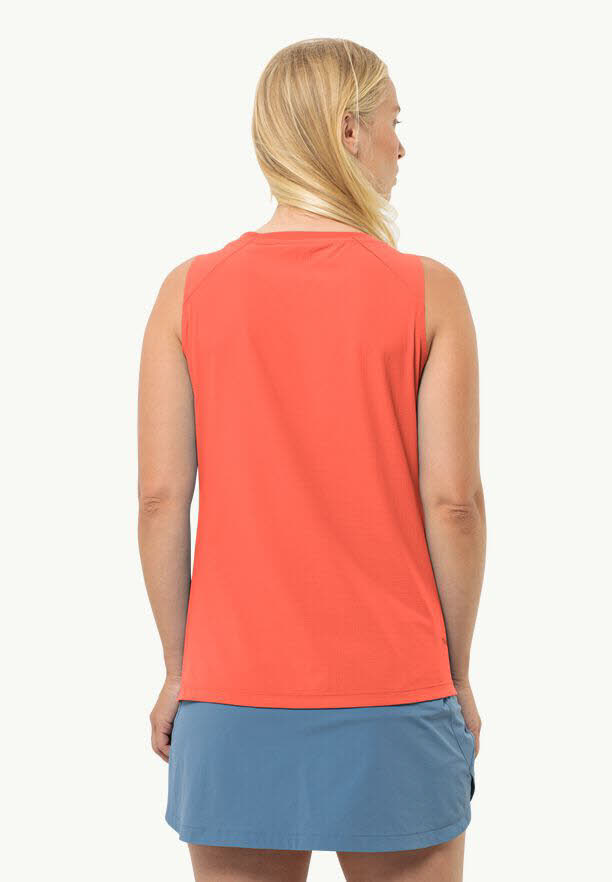 Jack Wolfskin Prelight Chill Tank W Tanktop Funktionstop Damen orange
