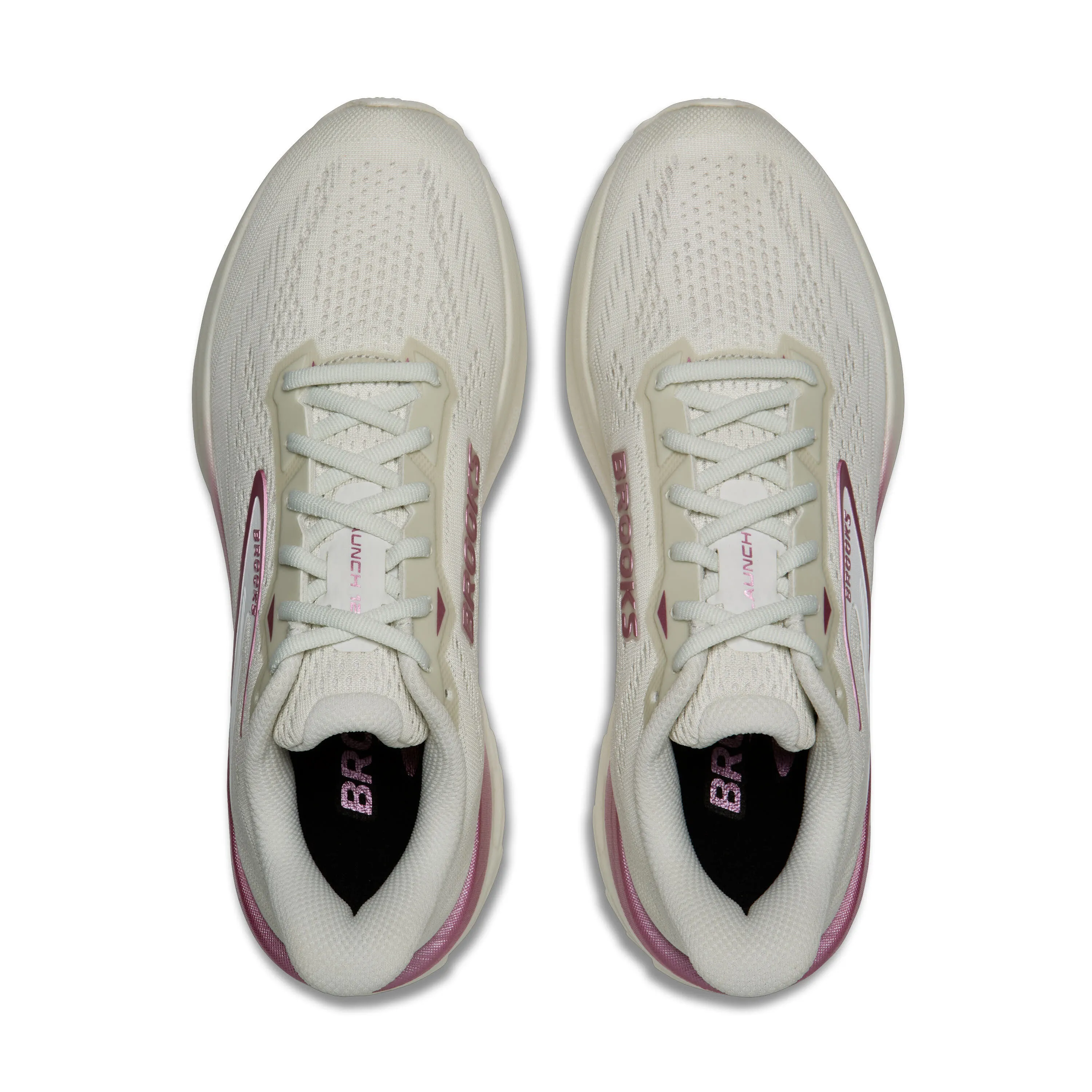 Brooks Launch 12 Laufschuhe Damen weiß/pink