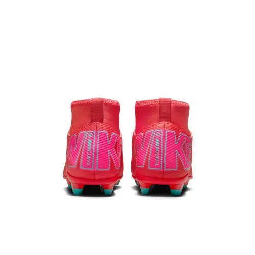 Nike JR Superfly 10 Club Fg/Mg Fußballschuhe Kinder orangerot