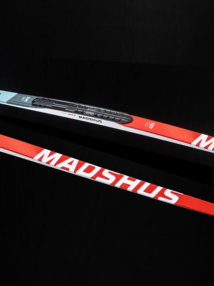 Madshus Race Speed Skate Perf. Bdg. (Unmounted) Langlauf Skatingski rot