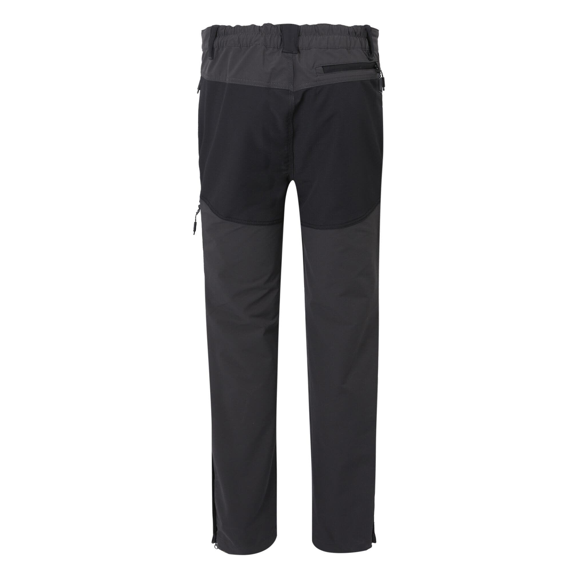 Regatta Questra V Trekkinghose Wanderhose Herren grau schwarz