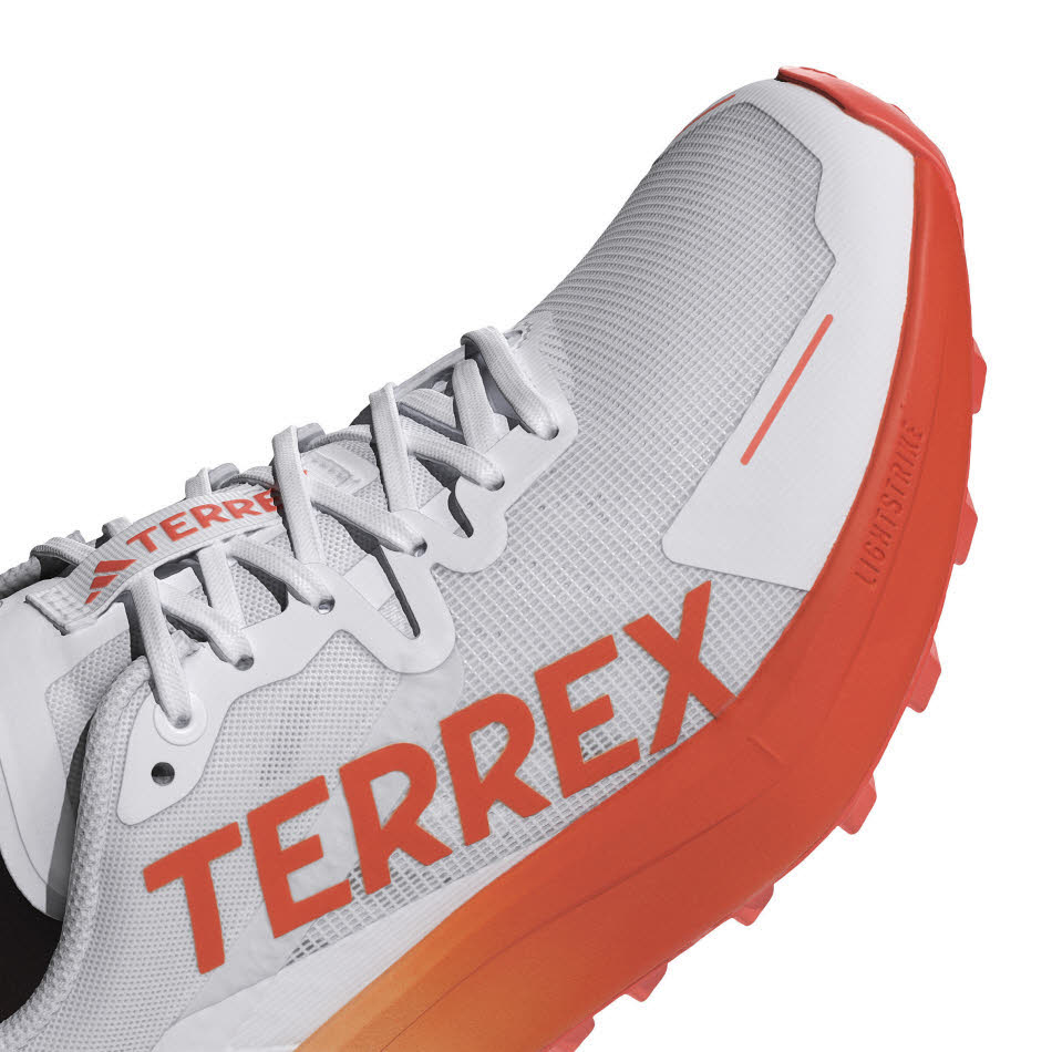 adidas Terrex Agravic 3 Damen Trailrunning-Schuh weiß/orange