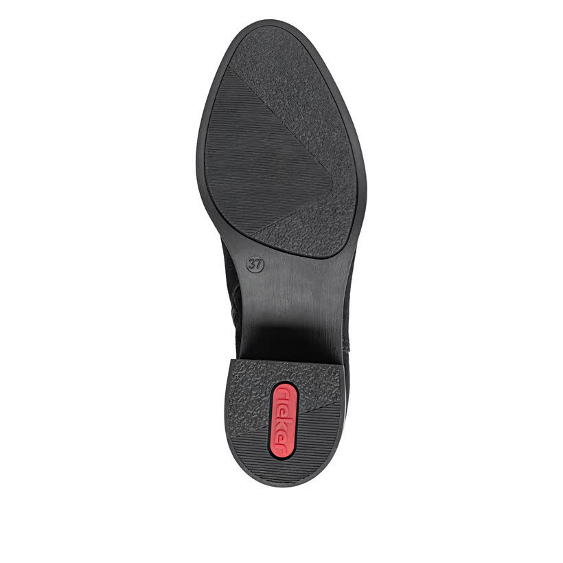 Rieker Stiefel Slipper Damen schwarz