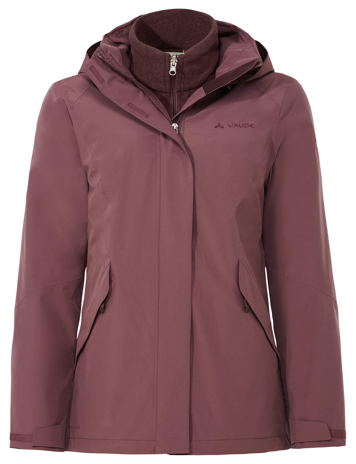 Vaude Rosemoor 3in1 Jacket II Kombijacke Outdoorjacke ruby dusk
