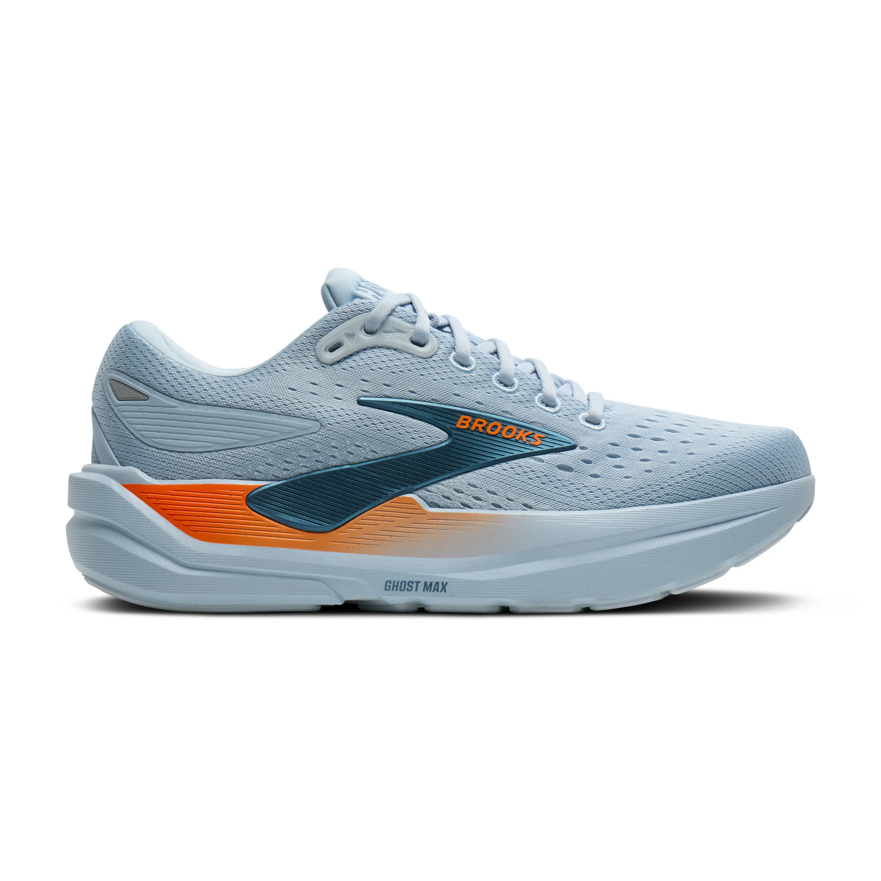 Brooks Ghost Max 3 Laufschuhe Joggingschuhe Herren weiß/orange