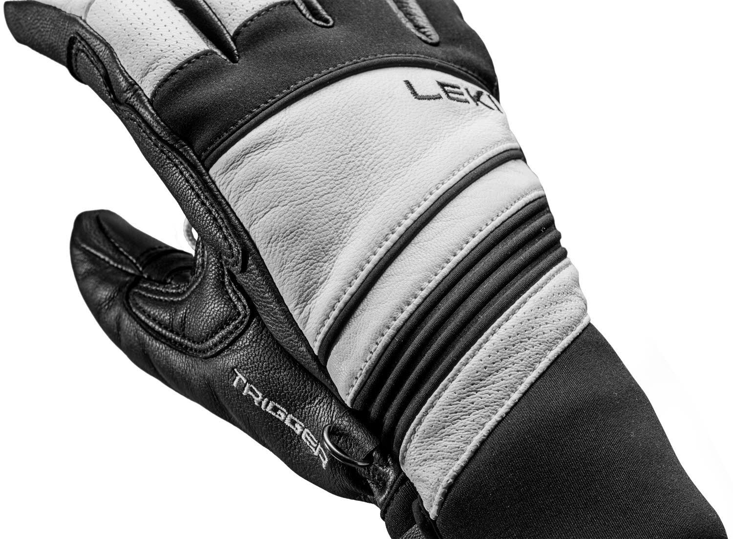 Leki HS Epicon TR Women Damen Skihandschuhe Fingerlinge weiß/schwarz