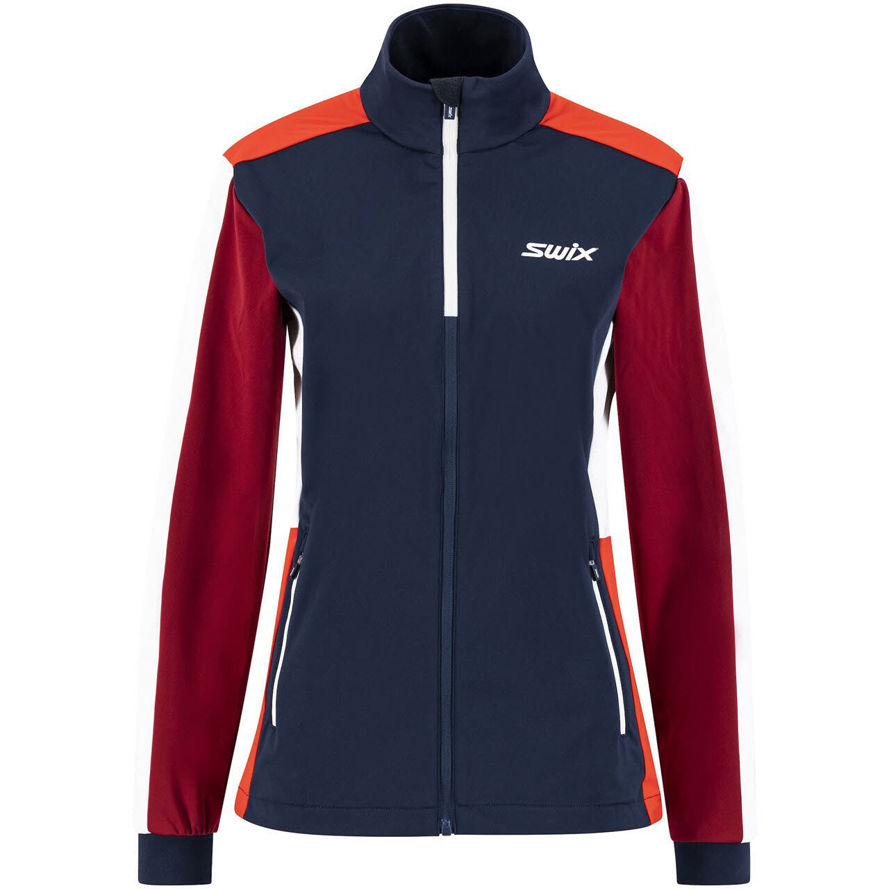 Swix Cross Jacket Damen Langlaufjacke Softshelljacke multicolor