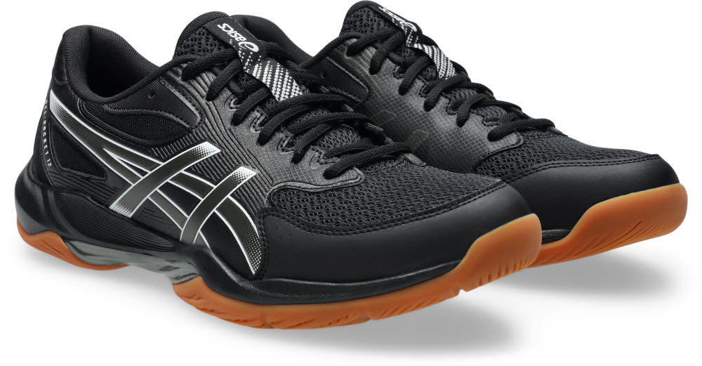 Asics GEL-ROCKET 12 Herren Sportschuhe Hallenschuhe black/gunmetal