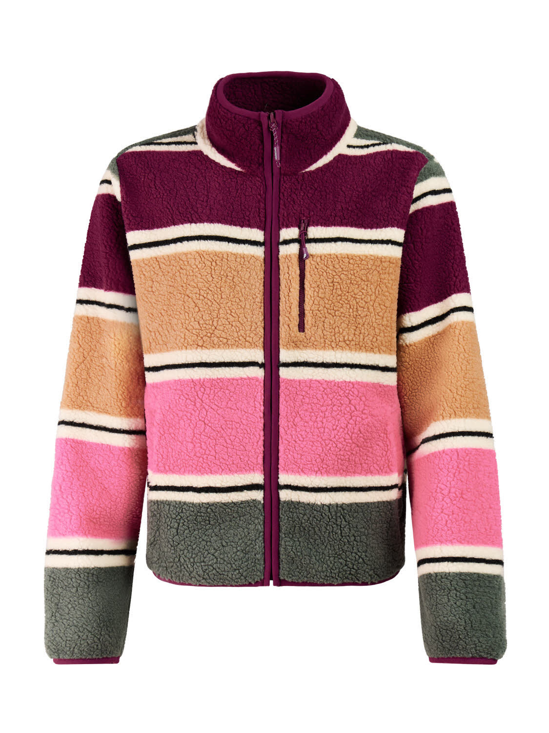 Protest PRTWiba Damen Fleccejacke Midlayer multicolor