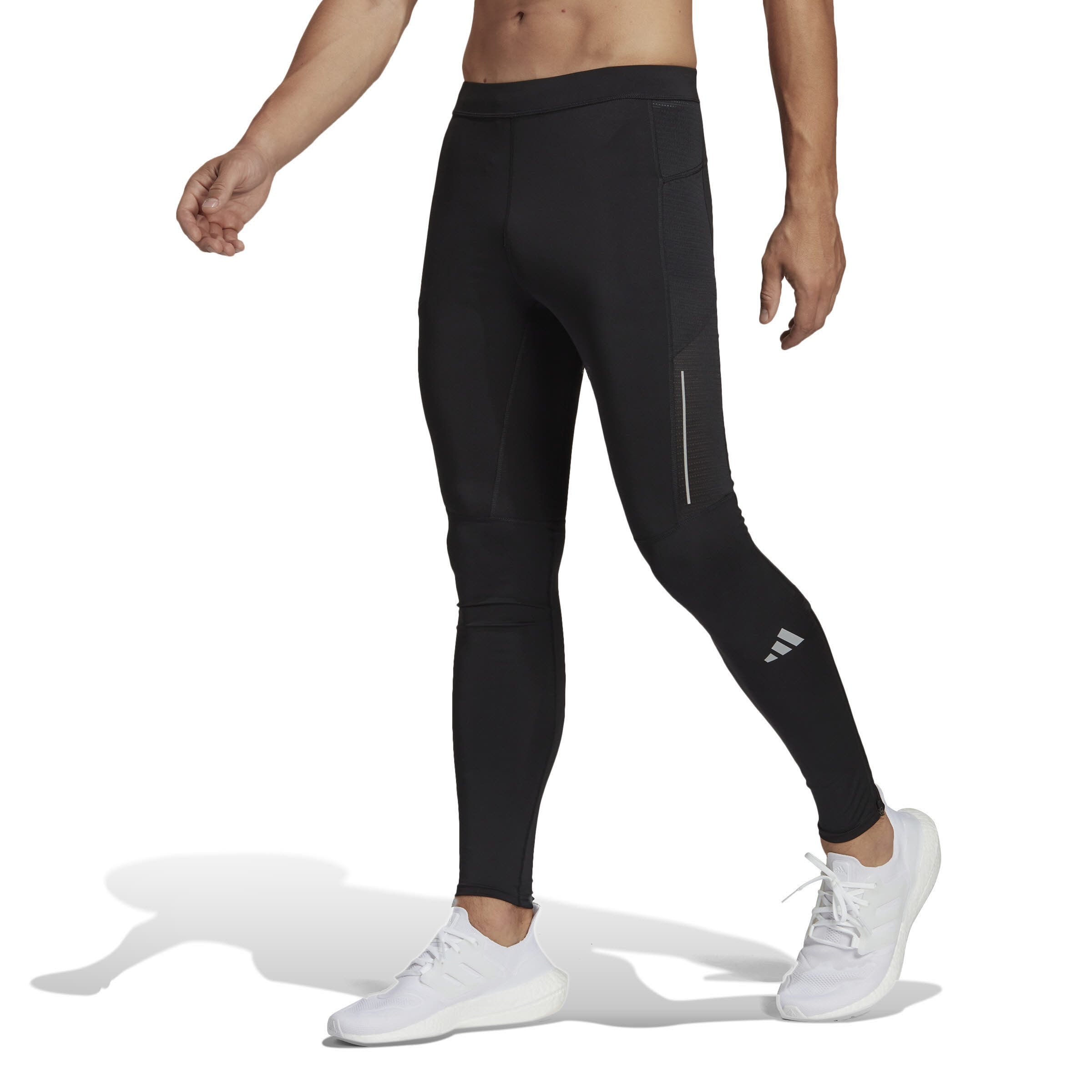adidas Own The Run Leggings Herren Sporttights Lauftights schwarz NEU
