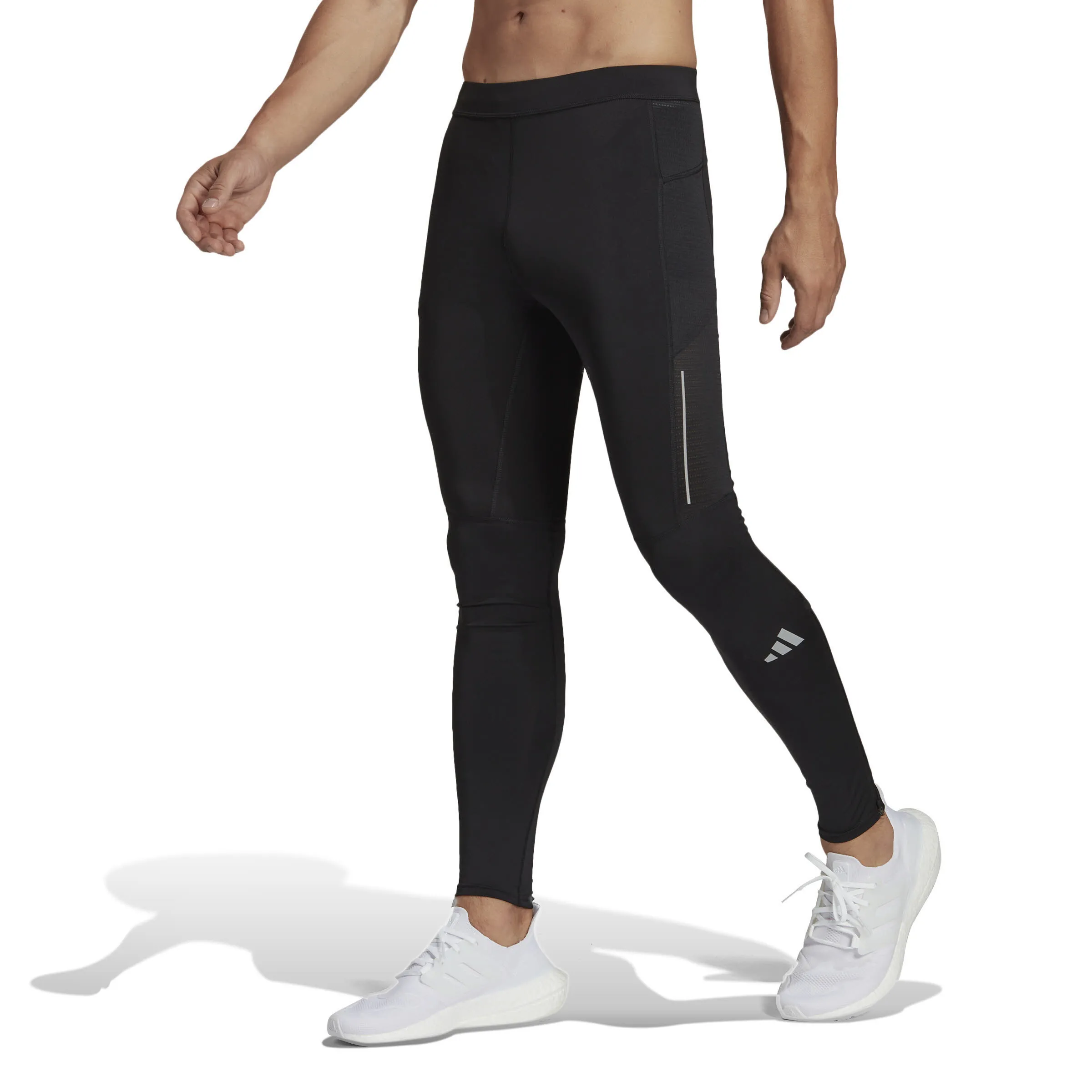 adidas Own The Run Leggings Herren Sporttights Lauftights schwarz NEU