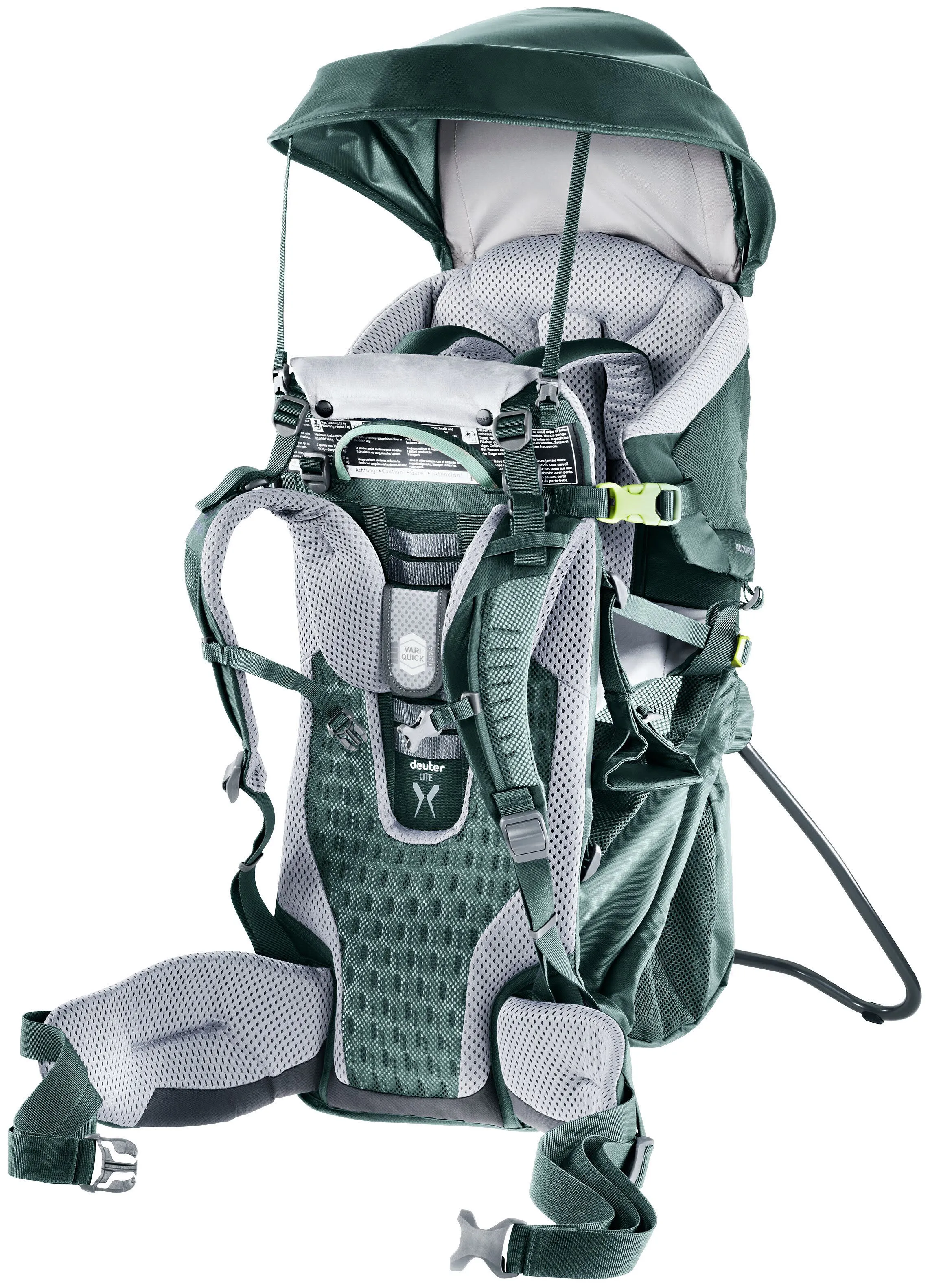 Deuter Kid Comfort Kindertrage Kraxe grün