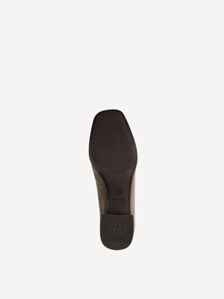 Tamaris Women Slip-on Damen Slipper Trotteur Loafer taupe