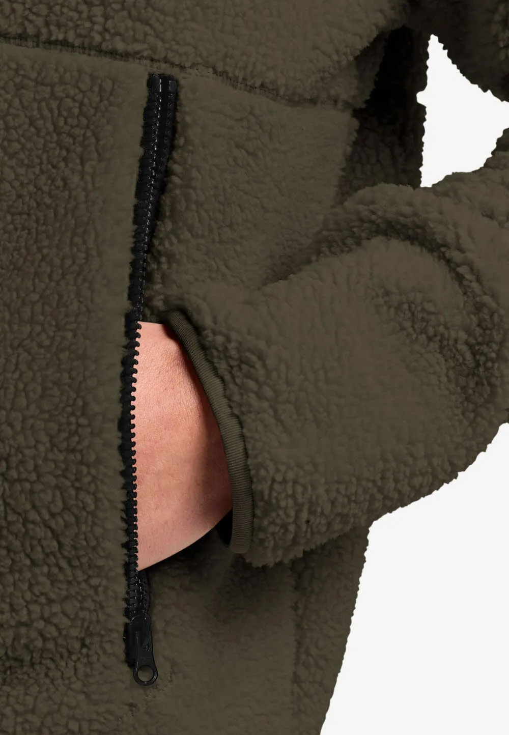 Jack Wolfskin Stone Lite Jkt Herren Fleecejacke grün