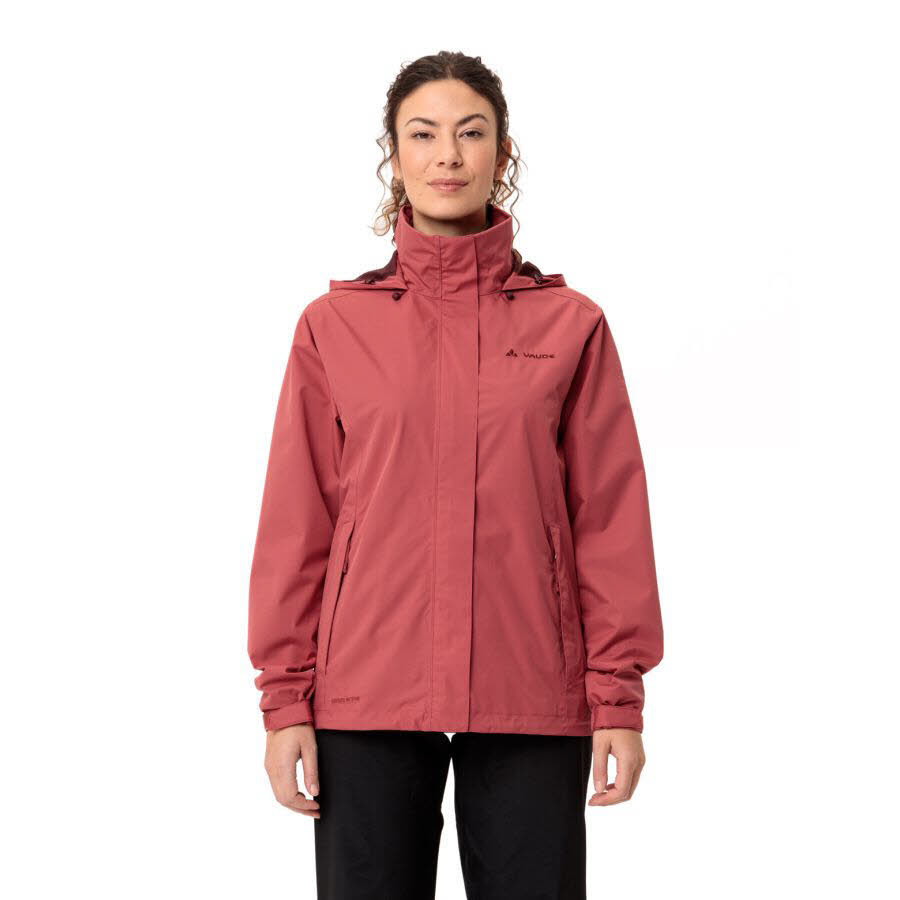 Vaude Escape Light Damen Regenjacke Kapuzenjacke rot