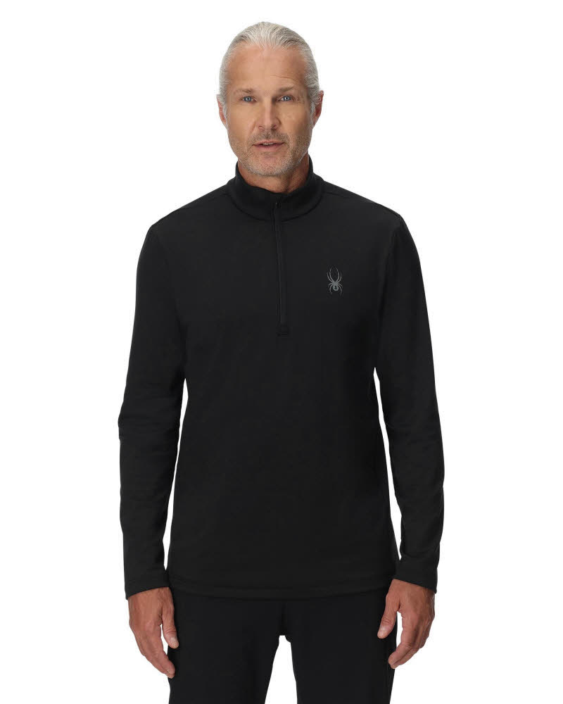 Spyder PROSPECT 1/2 ZIP Herren Skirolli Funktionsshirt schwarz