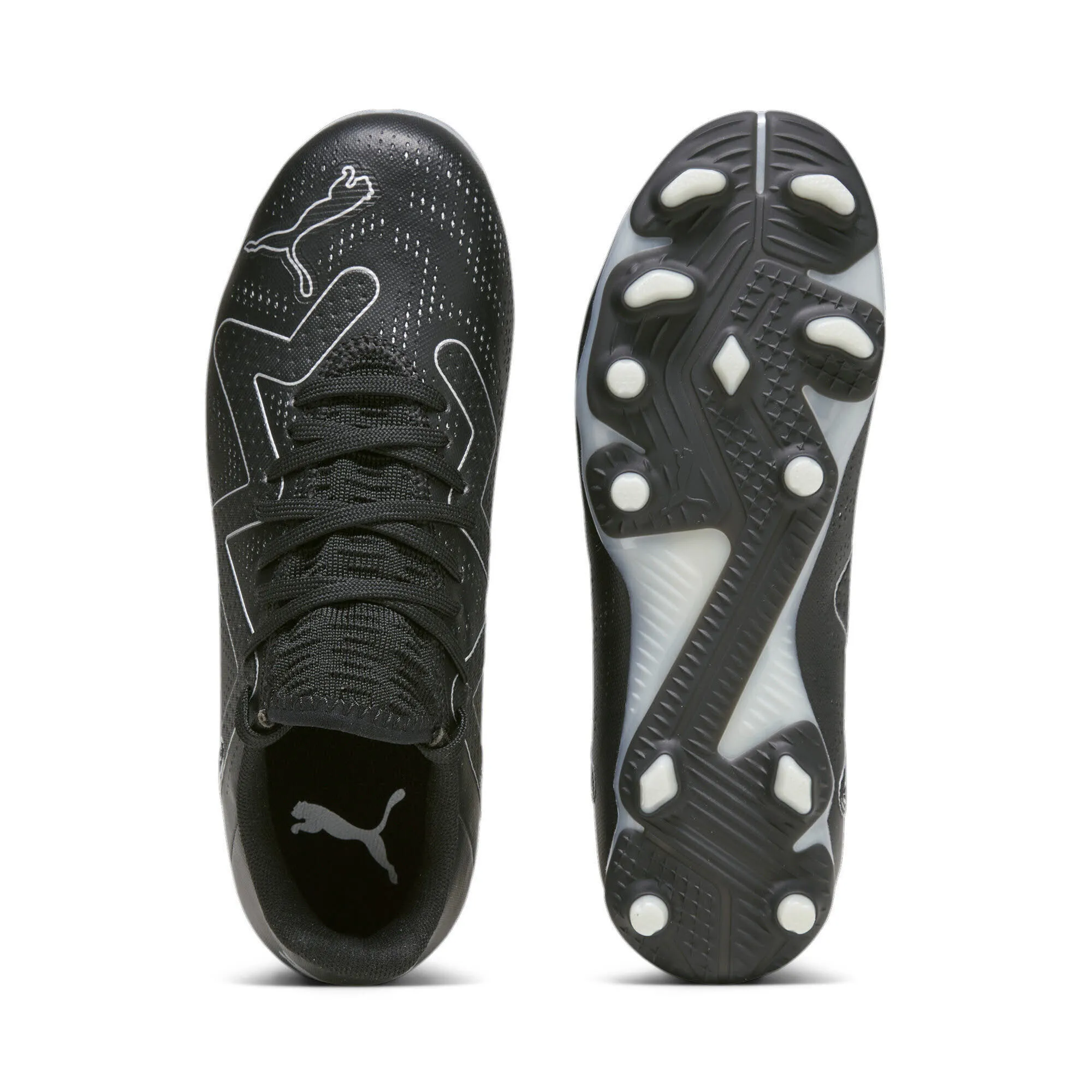 Puma Future Play FG/AG Jungen Fußballschuhe Stollenschuhe schwarz