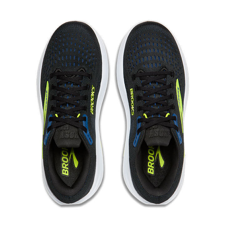 Brooks Ghost Max 3 Herren Laufschuhe Joggingschuhe black/navy/acid lime