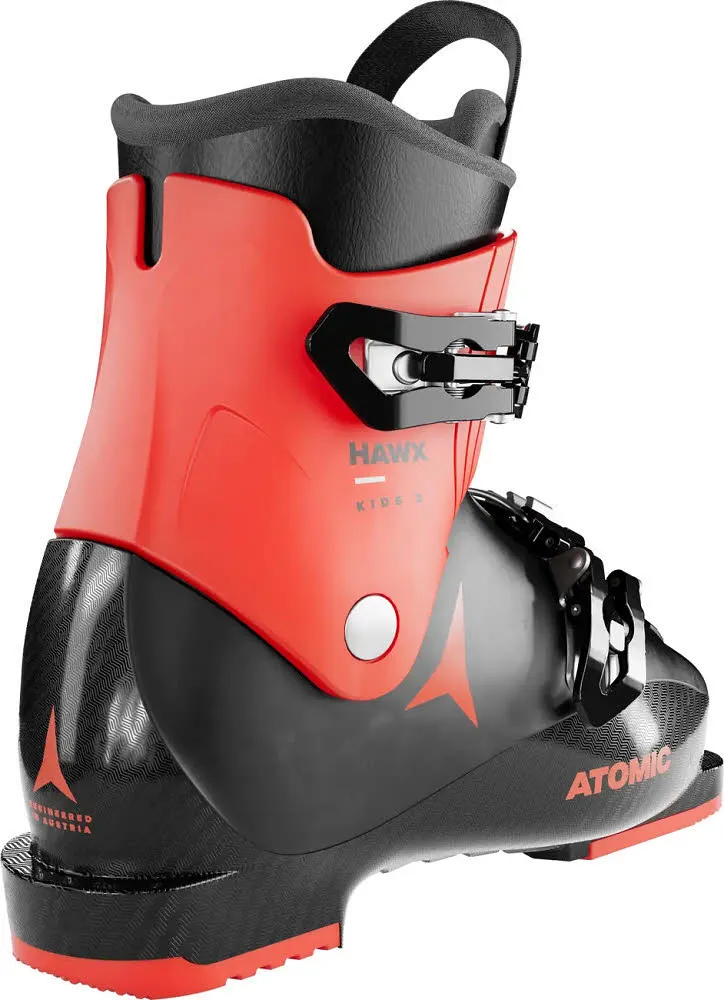 Atomic HAWX KIDS 2 Kinder Skischuhe Skiboots Alpin Skistiefel schwarz/rot