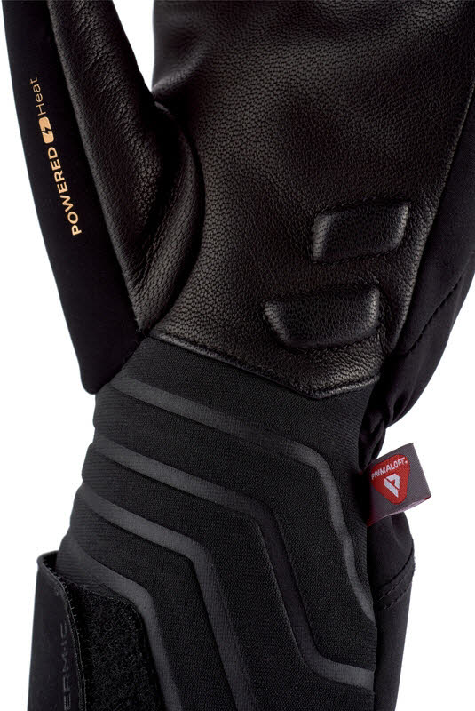 Therm-ic ULTRA BOOST LIGHT Herren beheizbare Skihandschuhe Snowboard schwarz