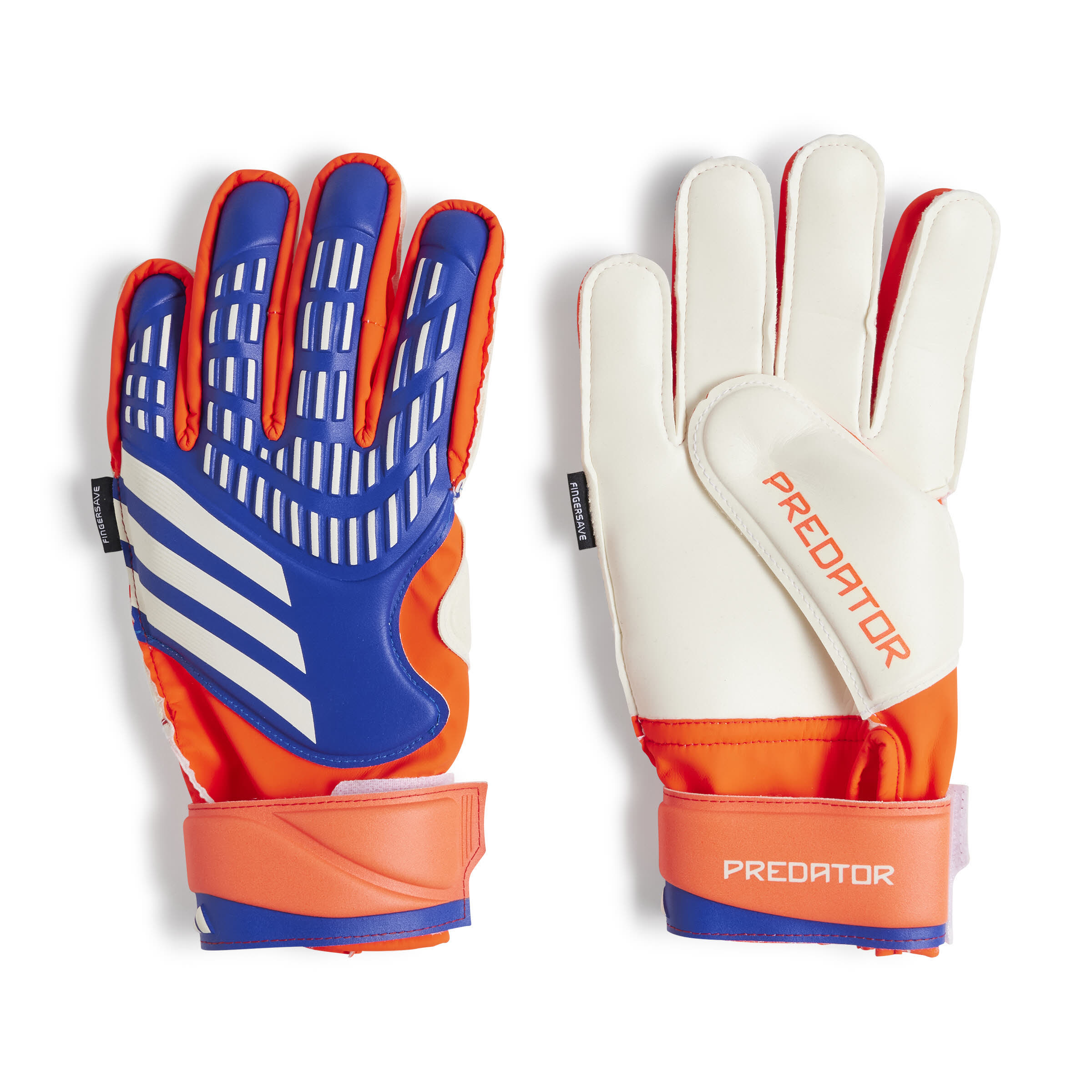 adidas Predator Match Kids Fingersave Torwarthandschuhe lila orange multicolor