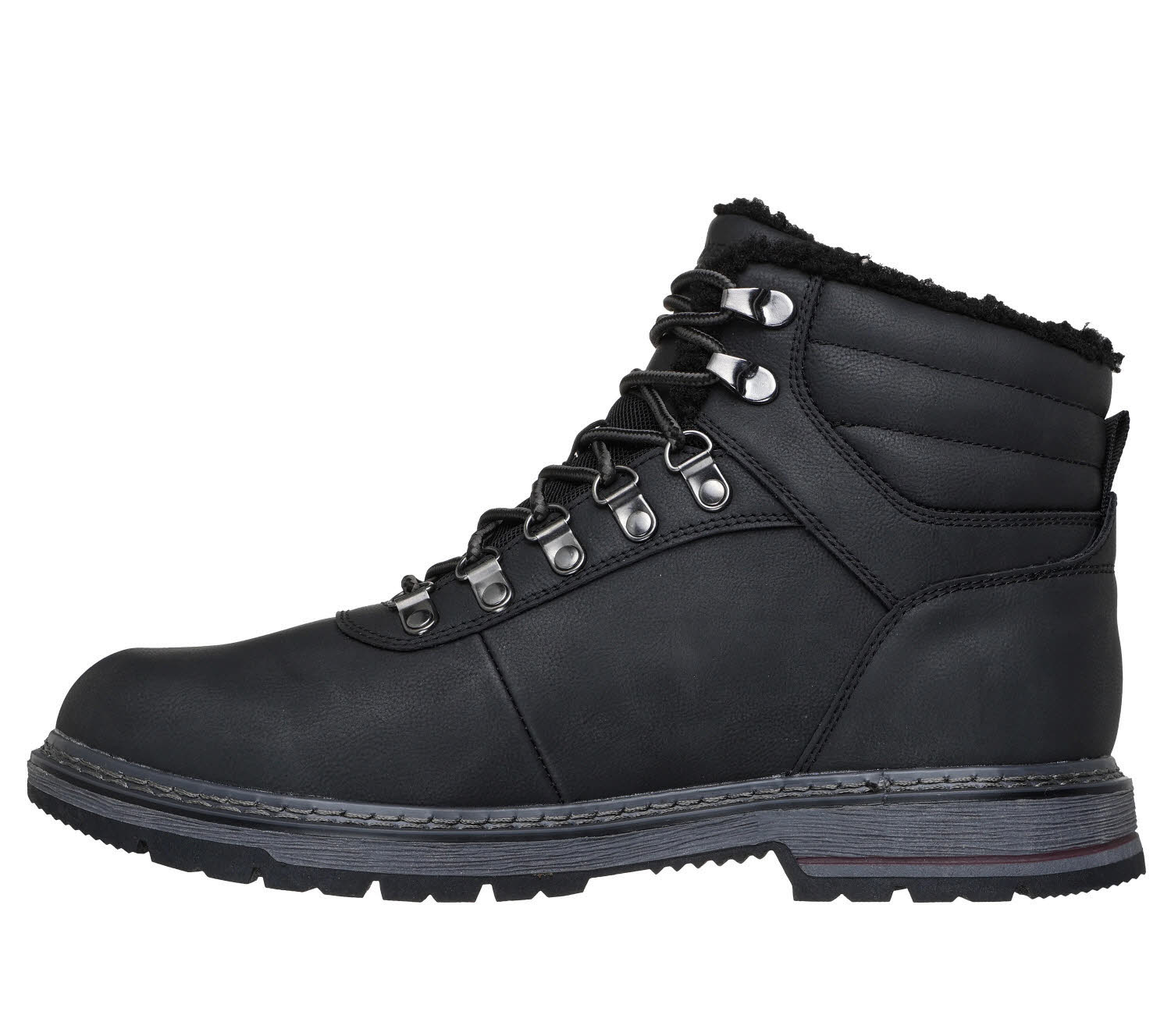 Skechers CORADO - MEMPHIS Herren Schnürstiefel wasserdicht schwarz