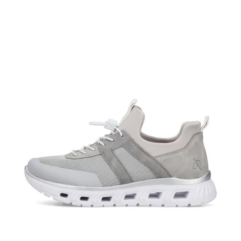 Rieker Damen Sneaker Low grau