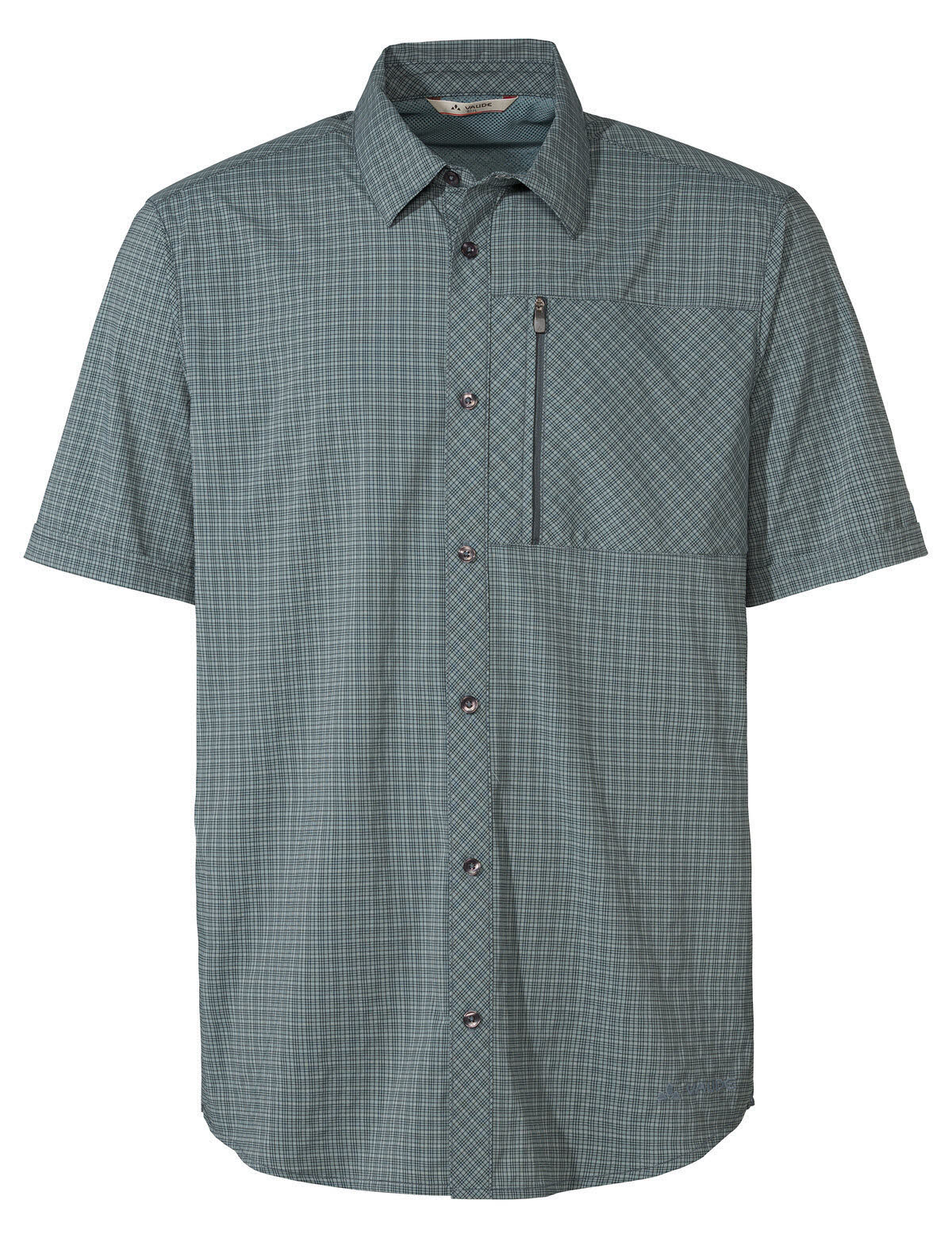 Vaude Men's Seiland Shirt IV Hemd Kurzarm Herren grau