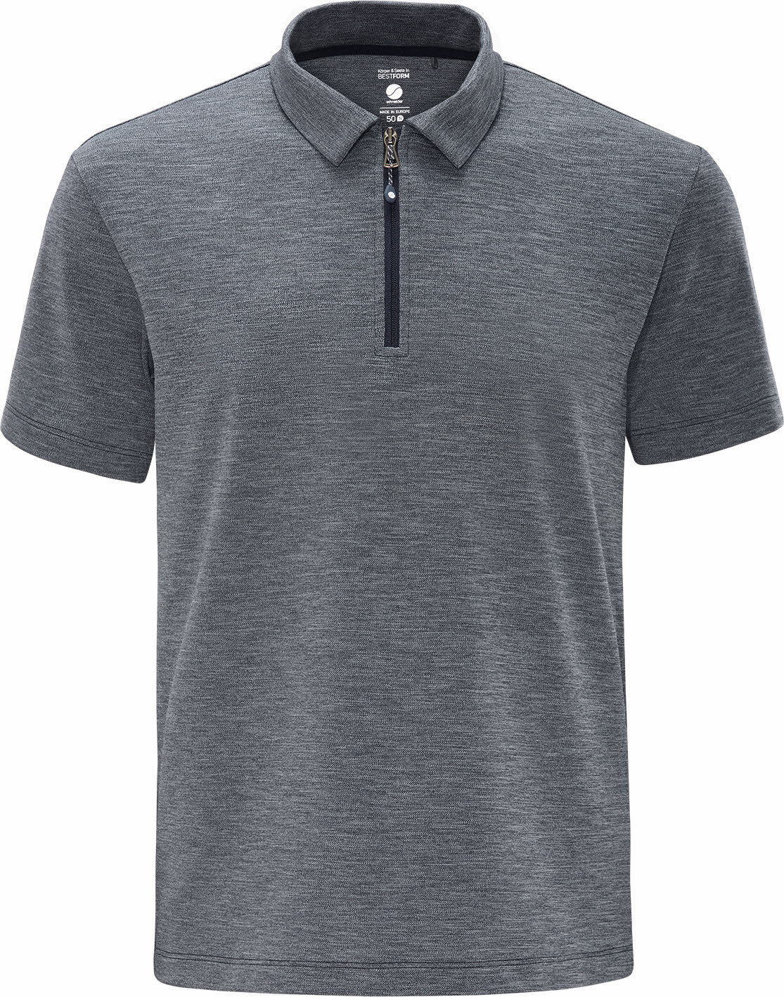 Schneider MELM Polo-Shirt Outdoor Fitness Training Herren blau NEU