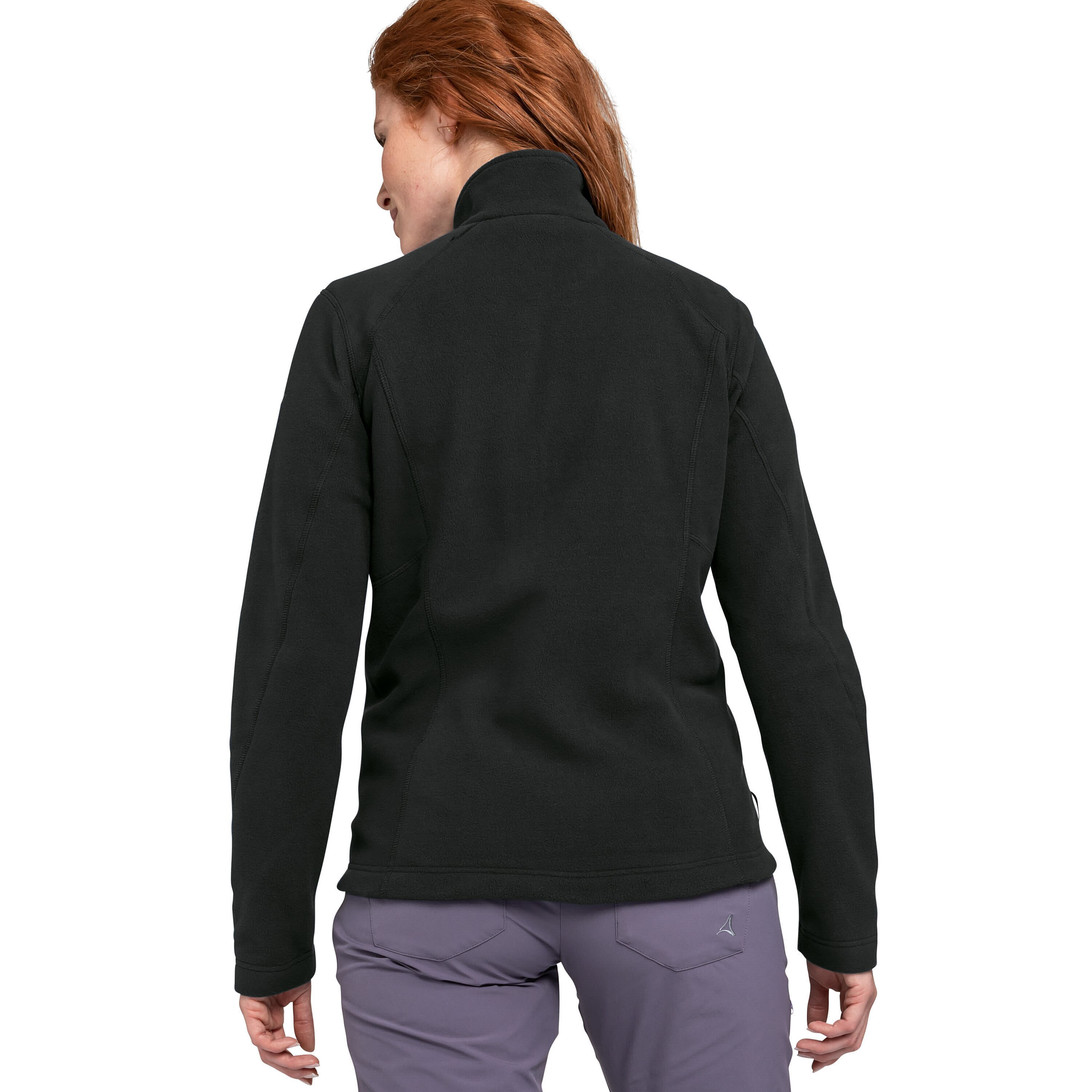 Schöffel Leona Damen Fleecejacke Funktionsjacke schwarz
