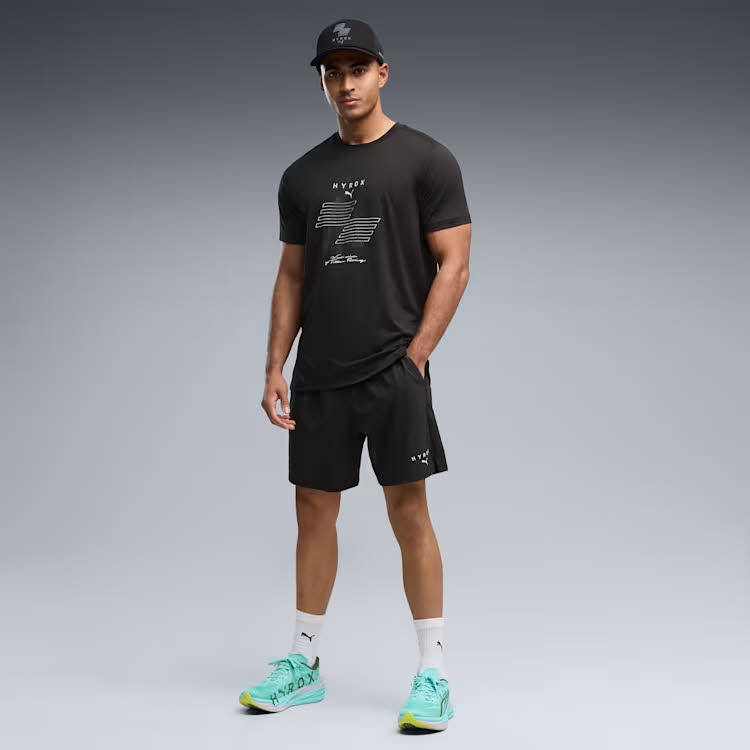 PUMA x HYROX CLOUDSPUN ThermoAdapt Herren T-Shirt schwarz