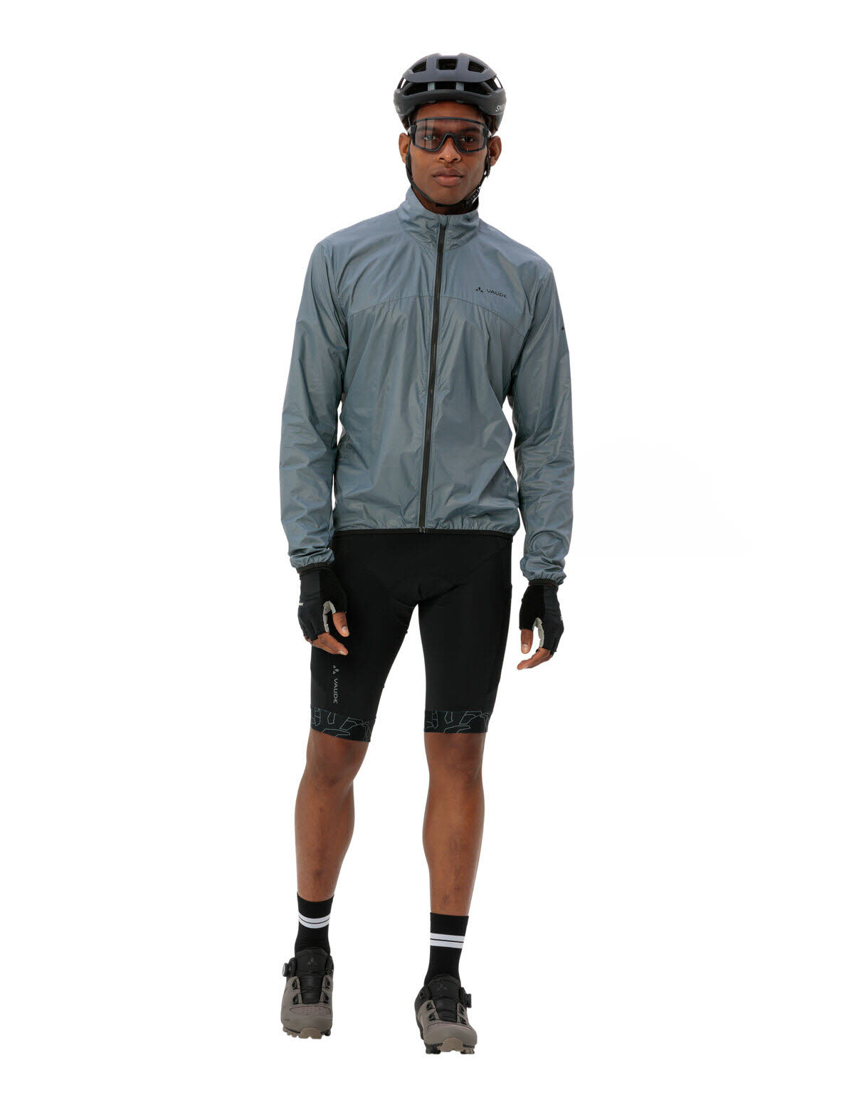 Vaude Men's Matera Air Jacket Windjacke Radjacke Herren grau