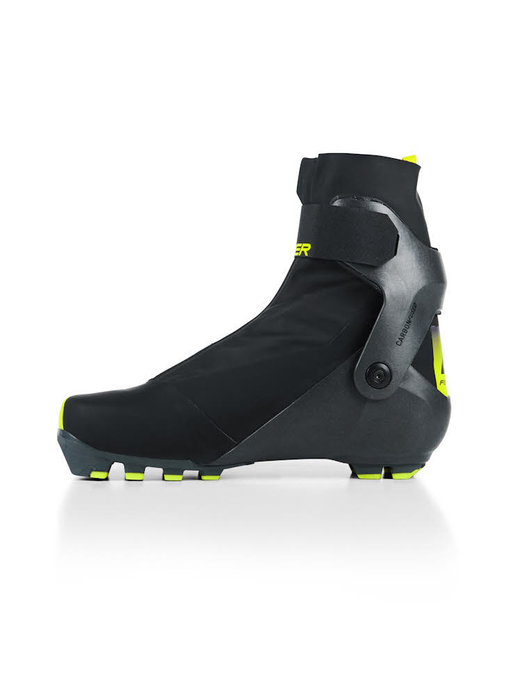 Fischer SPEEDMAX 7 SKATE Unisex Langlaufschuhe Skating schwarz/gelb