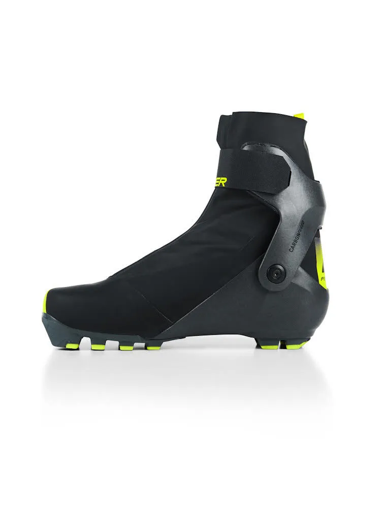 Fischer SPEEDMAX 7 SKATE Unisex Langlaufschuhe Skating schwarz/gelb
