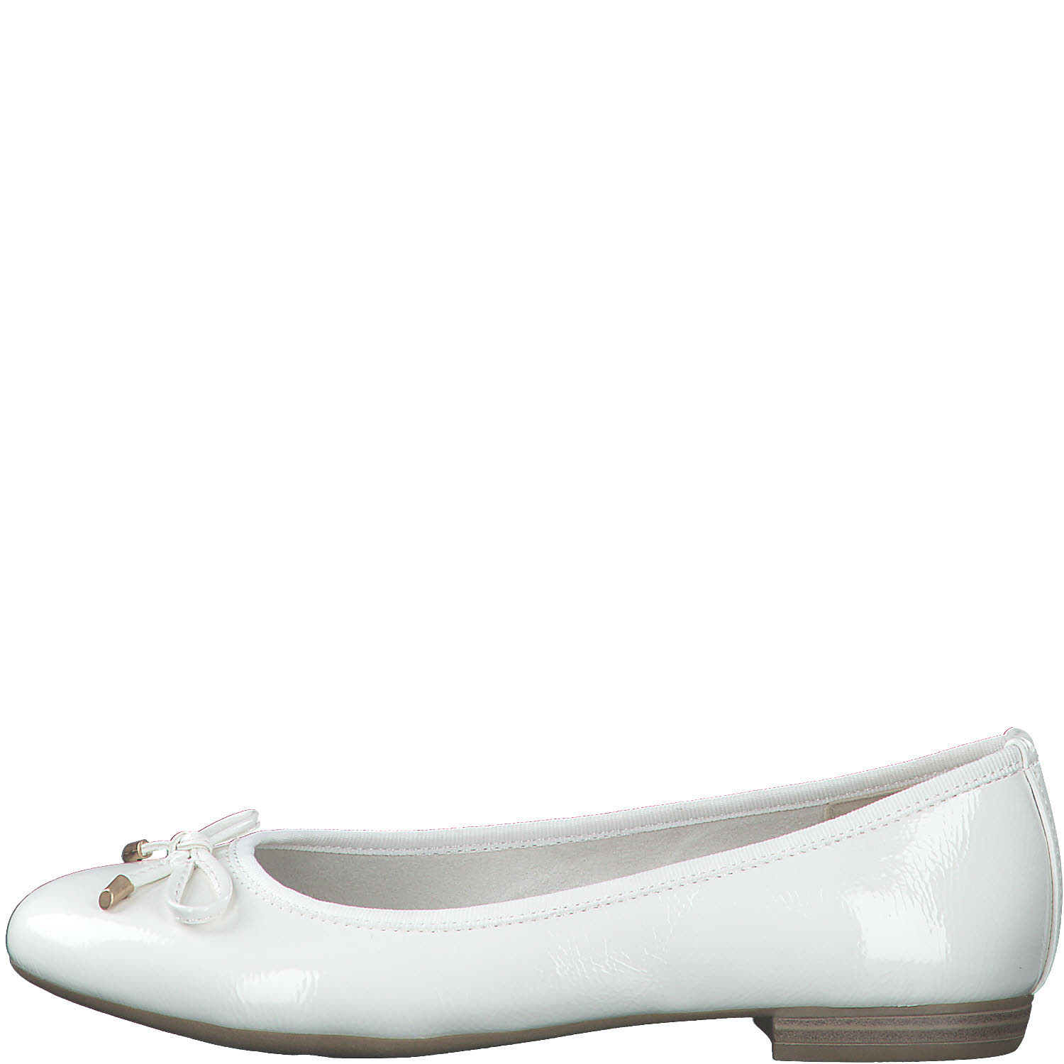 Marco Tozzi Damen Ballerina weiß