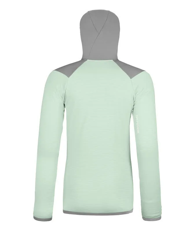 Ortovox FLEECE GRID HOODY Damen Fleece-Hoodie green acid