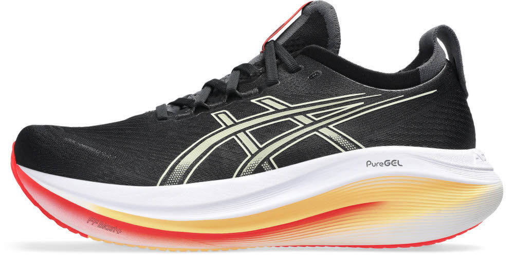 Asics GEL-NIMBUS 27 Herren Laufschuhe Joggingschuhe black/khaki