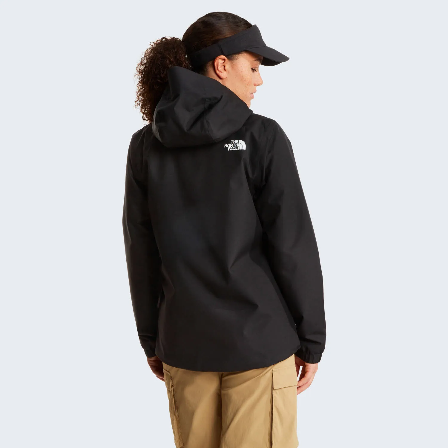 The North Face QUEST MONO JACKET Damen Windjacke Wanderjacke schwarz