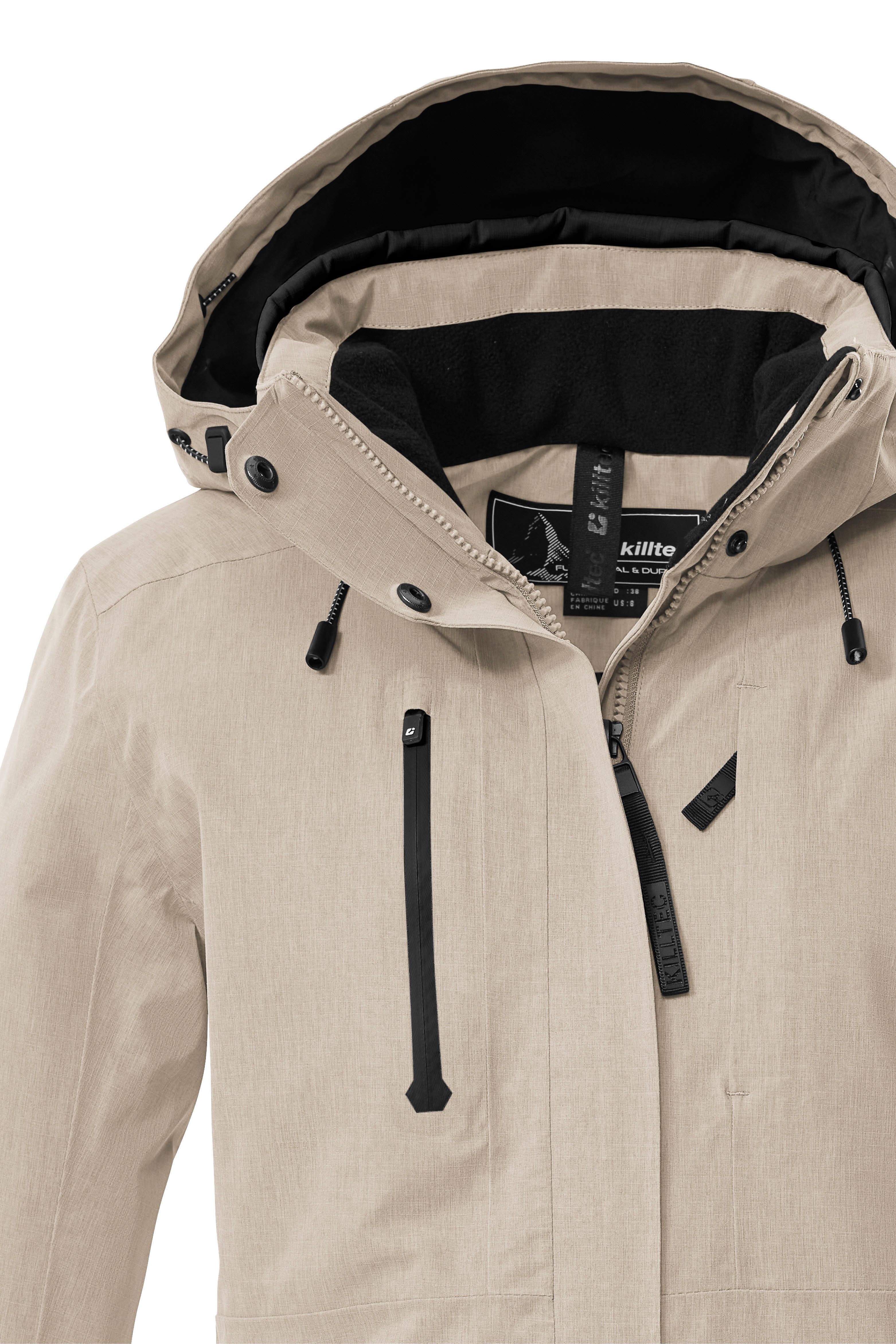 Killtec Ksw 35 Skijacke Winterjacke Damen beige