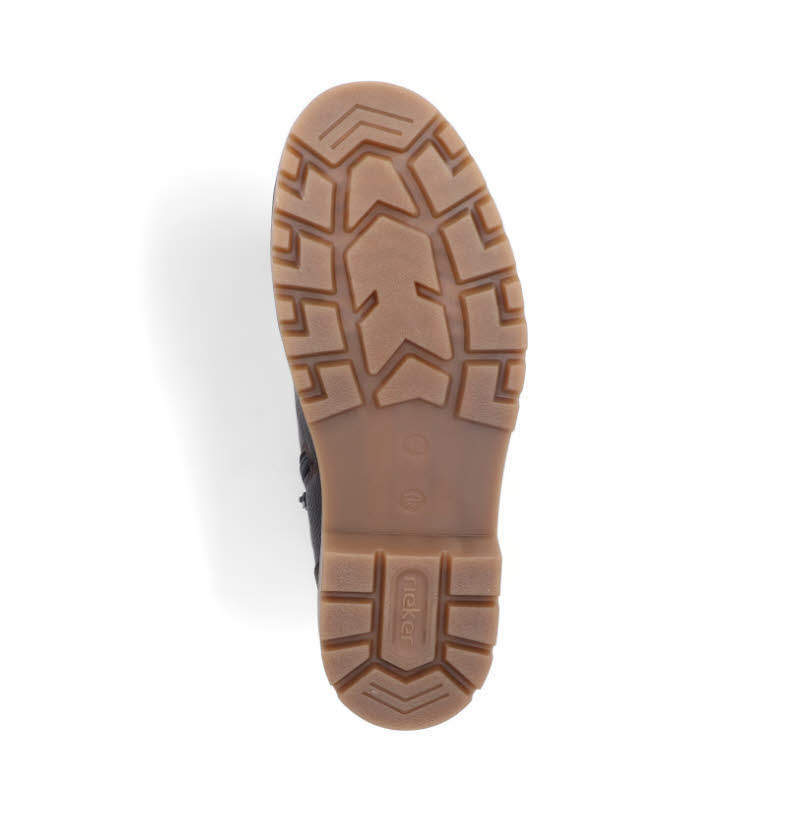 Rieker Herren Stiefelette Schnürer Schnürstiefel dunkelbraun