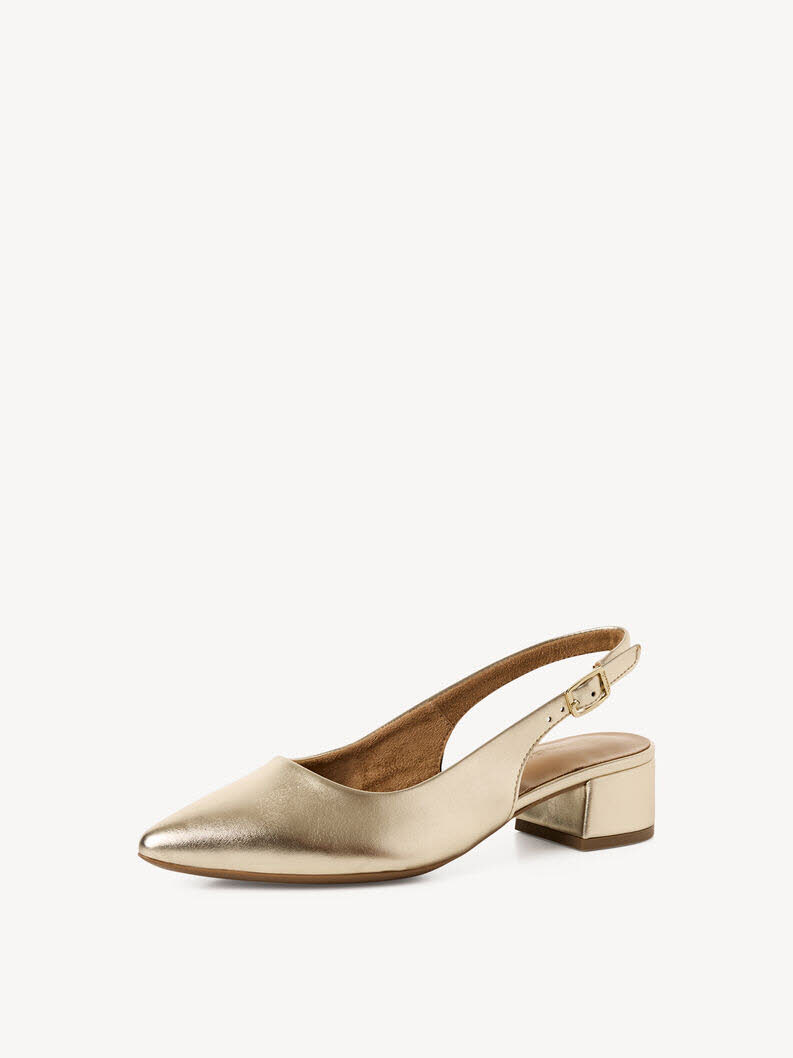 Tamaris Slingpumps Damen metallic