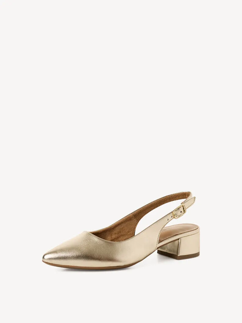 Tamaris Slingpumps Damen metallic