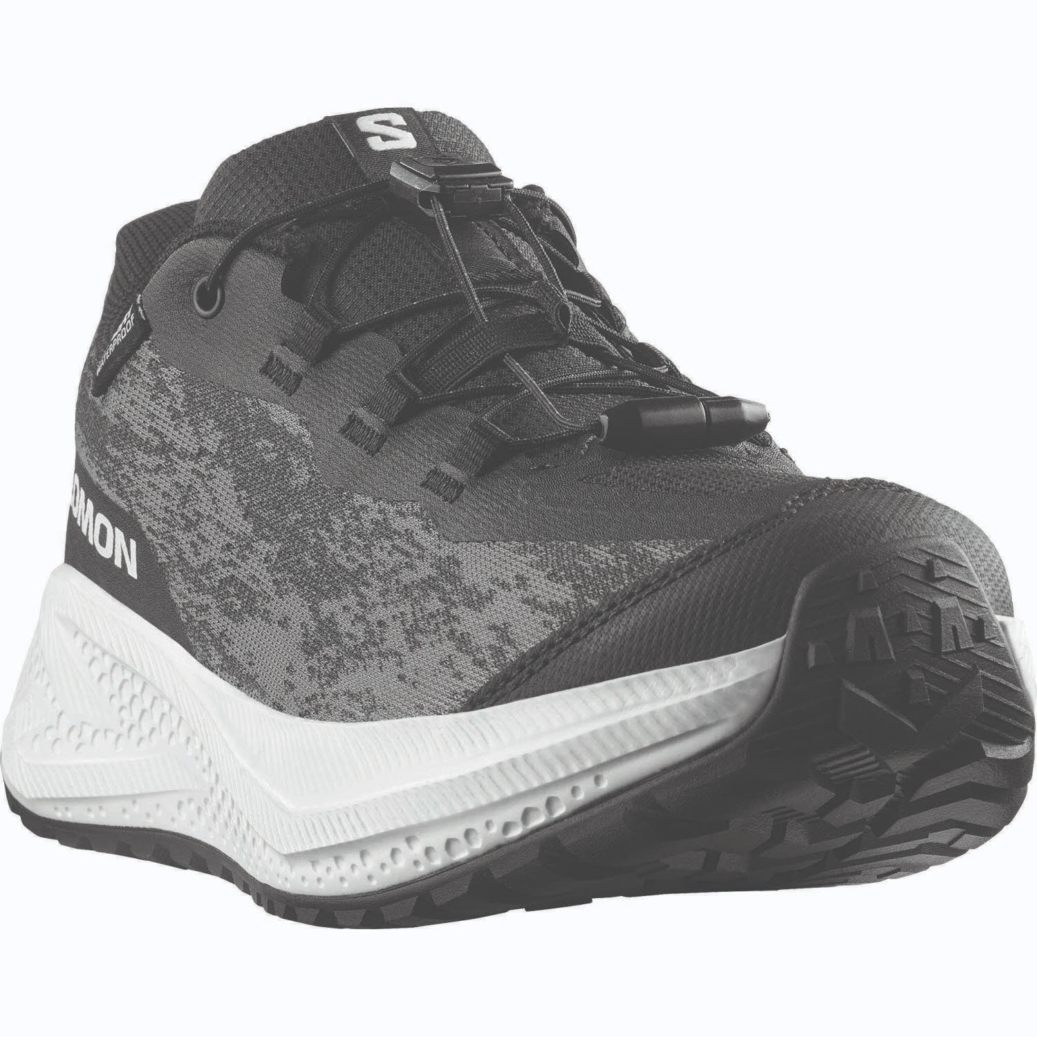 Salomon AERO GRVL Kinder Halbschuhe Outdoorschuhe schwarz