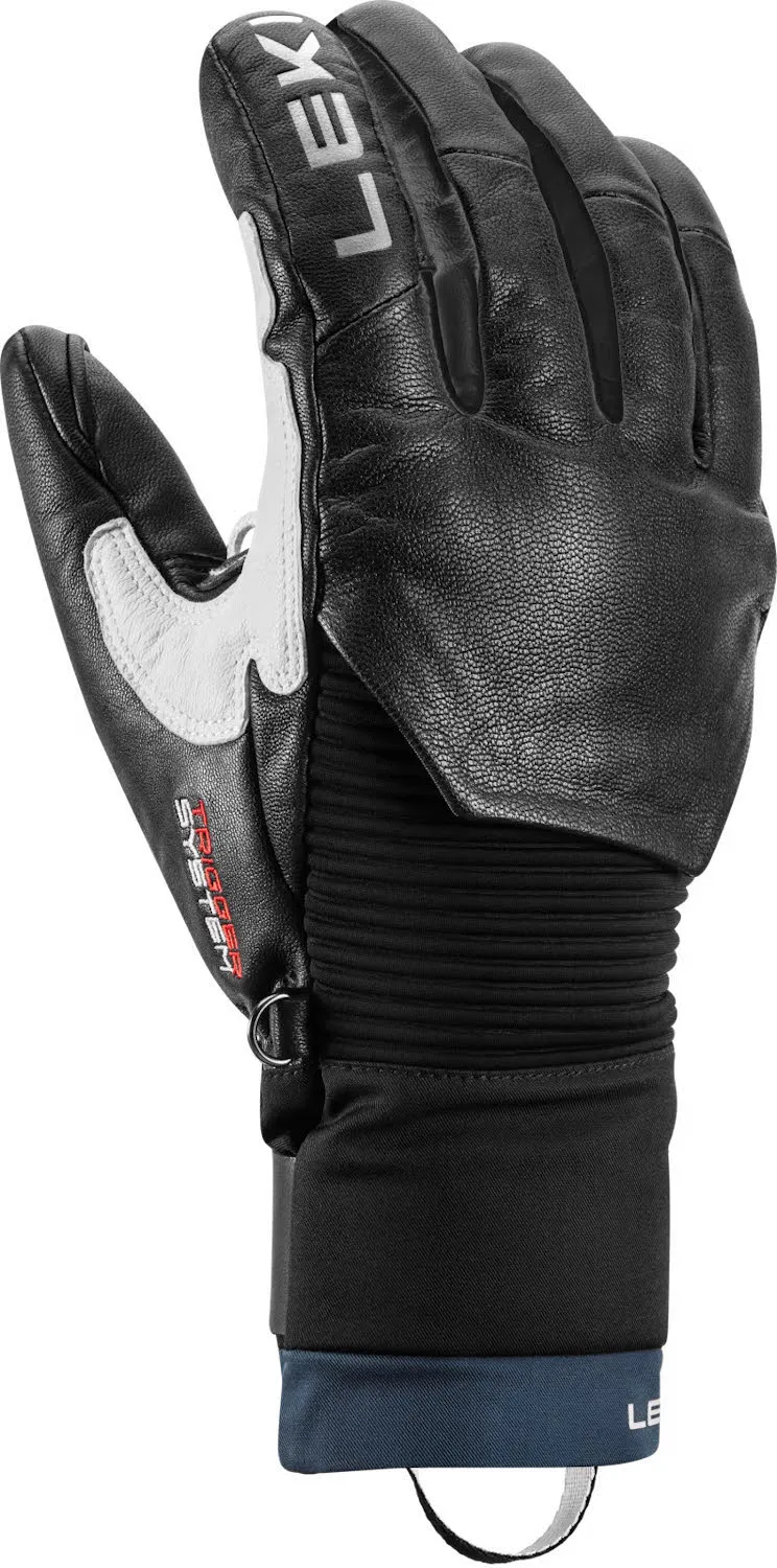 Leki Hevon Pro 3D Herren Skihandschuhe Fingerlinge schwarz